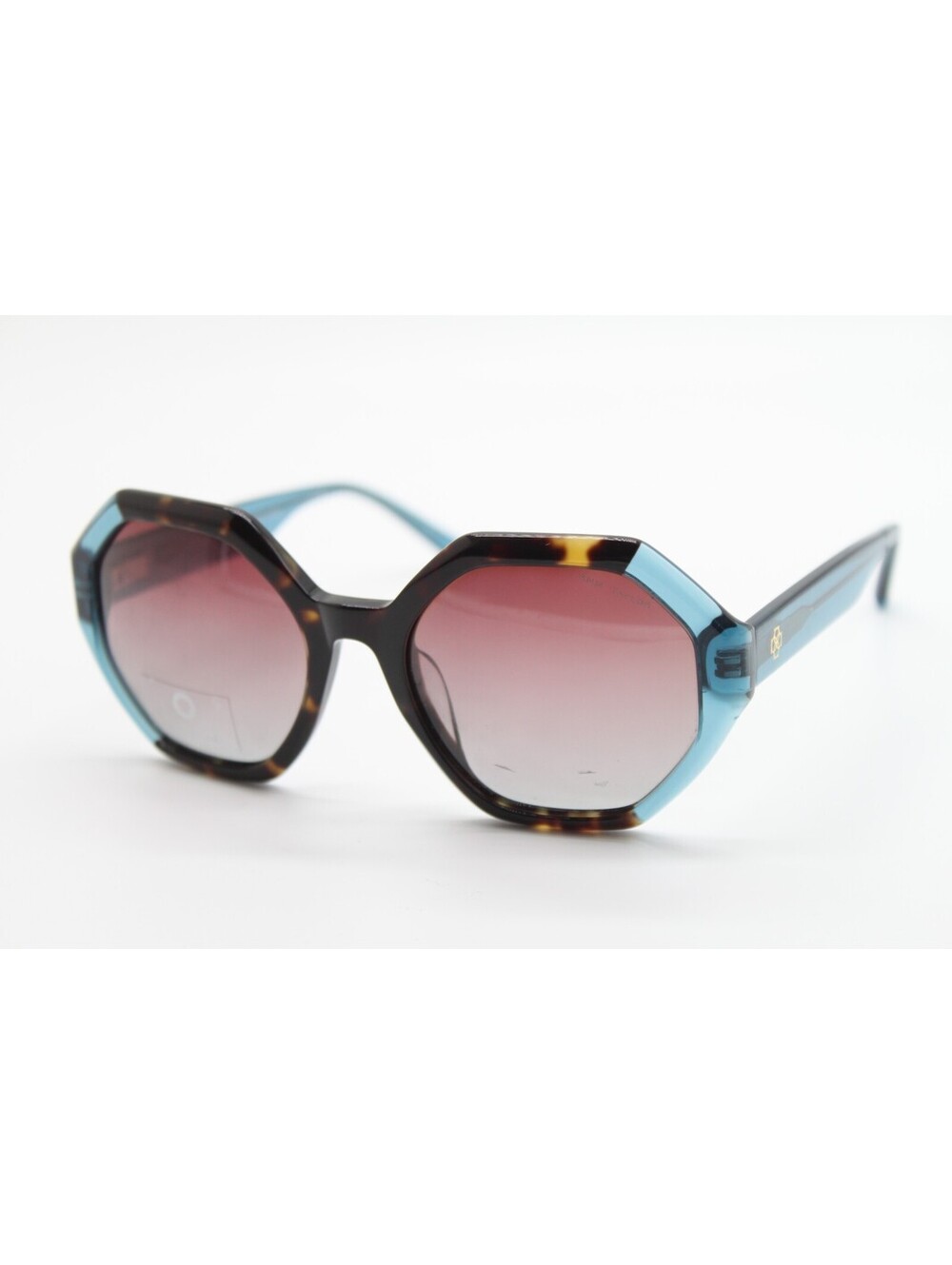 NEW ANN TAYLOR PETITE ATP923 C02 TORTOISE BLUE AUTHENTIC SUNGLASSES 52-18